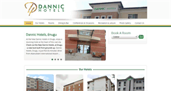 Desktop Screenshot of dannichotels.com